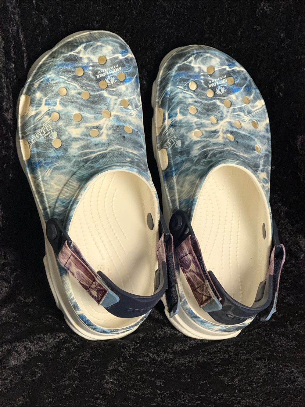 Iconic Crocs Sandals All Terrain Mossy Oak Elements Stealhead clog unisex Sz M9